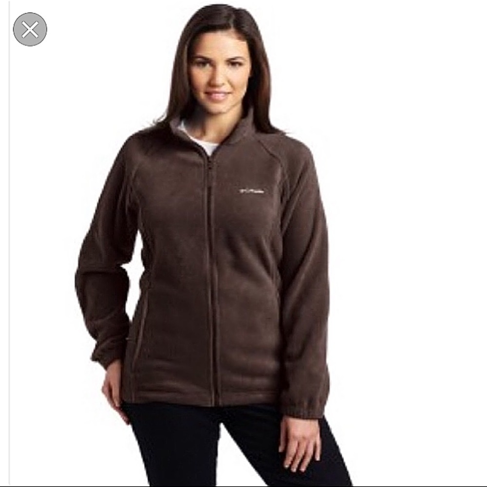 Women’s Columbia Fleece Brown Jacket
